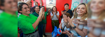 Notícia: Governadora Hana Ghassan entrega creche e benefícios do 'Bora Estudar' a Curralinho